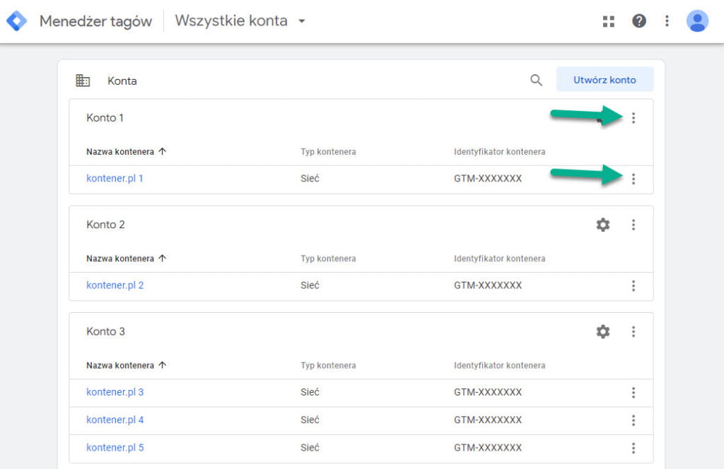 Menedźer Tagów Google Zarządzanie Użytkownikami