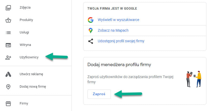 użytkownicy Profilu Firmy użytkownicy Profilu Firmy