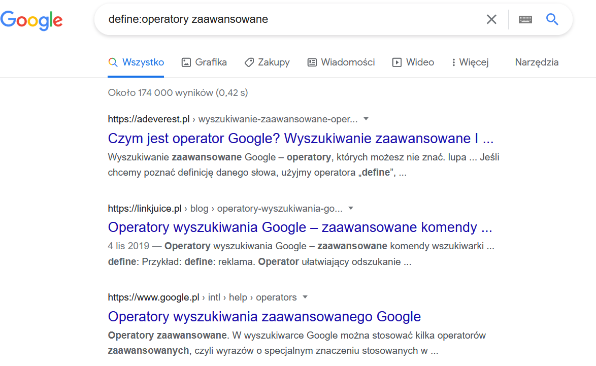 operator define operator define