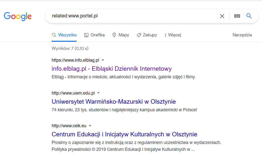 operator wyszukiwanie informacji na pokrewnych stronach operator wyszukiwanie informacji na pokrewnych stronach